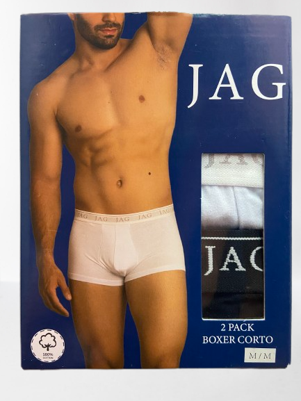 2 Pack de Boxers cortos de algodón con suave banda elástica